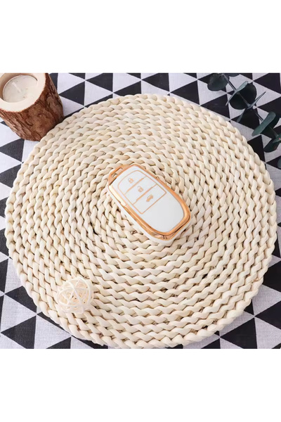 emii auto spare parts غطاء مفتاح متوافق مع تويوتا سي-إتش آر وكامري وكورولا كر...