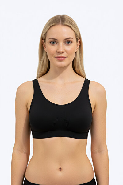 BUTİK1AVM Bustieră de damă 3 bucăți cu bretele groase cămașă confortabilă de ...