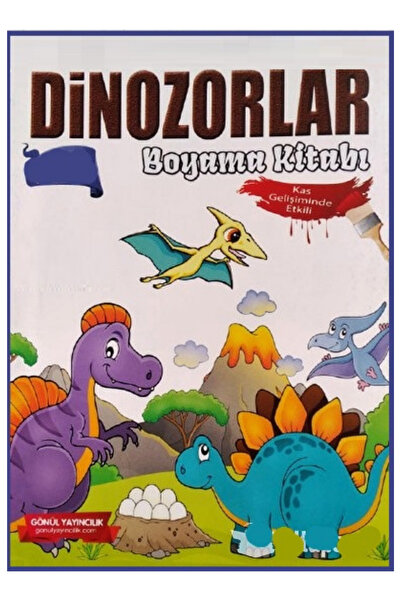 GÖNÜL YAYINCILIK Ince Boyama DİNAZORLAR