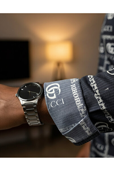 YusGos Long Sleeve Cotton Easy-Iron Letter Print Regular Fit Stretch Fabric Premium Men's Shirt Black 3XL