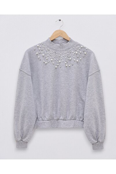 Modamorfo Pot do půl krku s perlami a kameny na přední straně