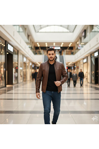 SNR Genuine Lambskin Men Leather Coat Real Leather Jacket Soft Leather