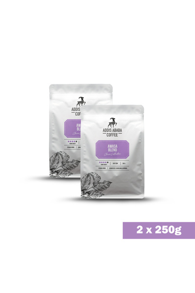 Addis Ababa Coffee Awasa Blend 2 Li Avantajlı Paket 2x250 Gr.