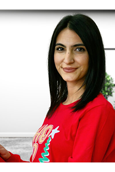 YusGos Printed Cotton Women's New Year Family Pajamas Set (Ho Ho Ho) Red L