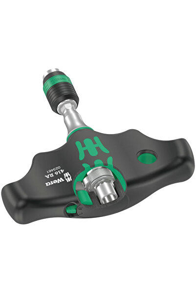 wera 416 RA Rapidaptor Bits Tutuculu Cırcırlı T Saplı Tornavida, 1/4" x 45 mm
