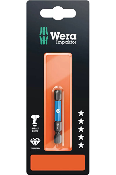 wera 840/4 IMP DC Impaktor Bits SB, 6 x 50 mm