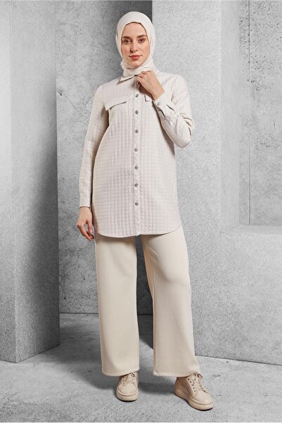 Alvina Shirt Collar Tunic 45296