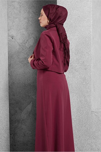 Alvina 45070 Model Belted Skirt Set