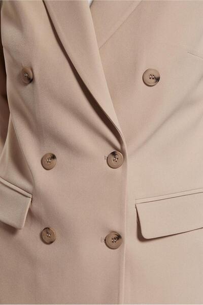 Alvina Double-Breasted Collar Pants Suit 30509