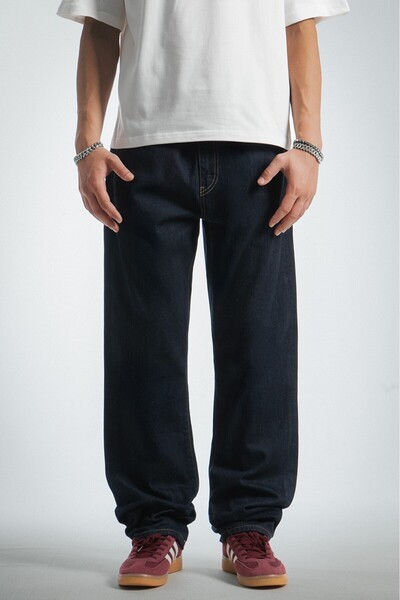 GRJ denim Urban Depth Baggy Fit Blue Men's Jeans