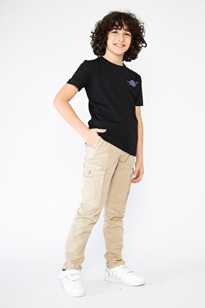 ESPİNA Короткий рукав футболка з логотипом для дітей