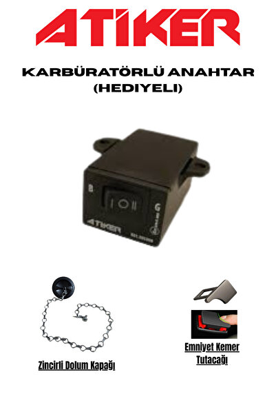 ATİKER Atiker Karbüratörlü Lpg Düğme - Anahtar / 01.003000