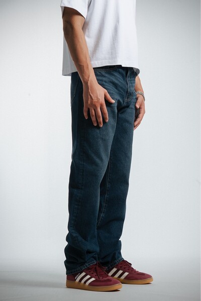 GRJ denim Light Navy Baggy Fit Men's Jeans