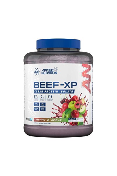 applied nutrition Beef XP Protein Isolate Cherry & Apple Zero Sugar, Low Fat, 1.8kg