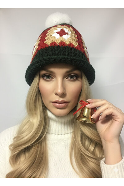 drt tasarım New Year's Hat White Pompom