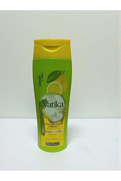 Vatika Naturals Limon & Yoğurt Özlü Şampuan 400ml-kepek Önleyici, Bitkisel Formüllü