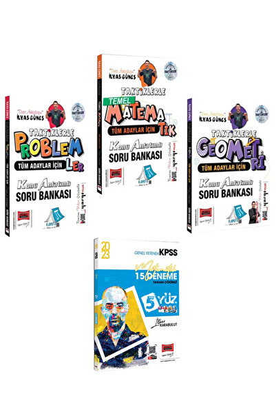 Yargı Yayınları 2026 Tüm Adaylar İçin Taktiklerle Temel Matematik Problemler ...