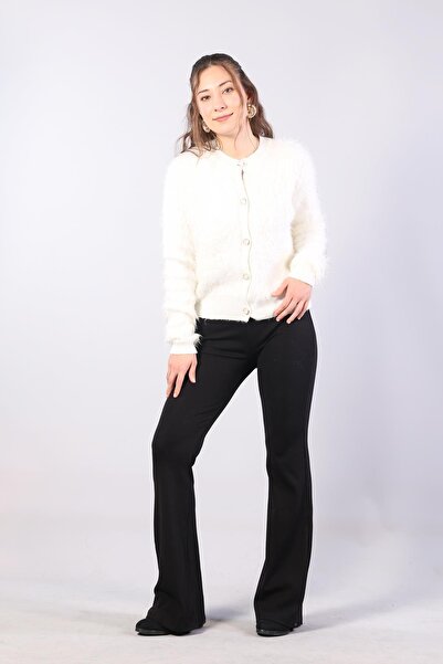 Mckanzie 1614 Crew Neck Buttoned Beard Cardigan