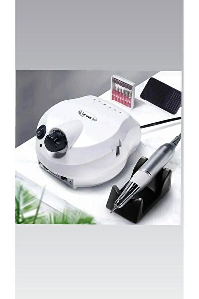 fortrek Profesyonel Elektrikli Freze Tırnak Parlatıcı Törpü Manikür Pedikür M...