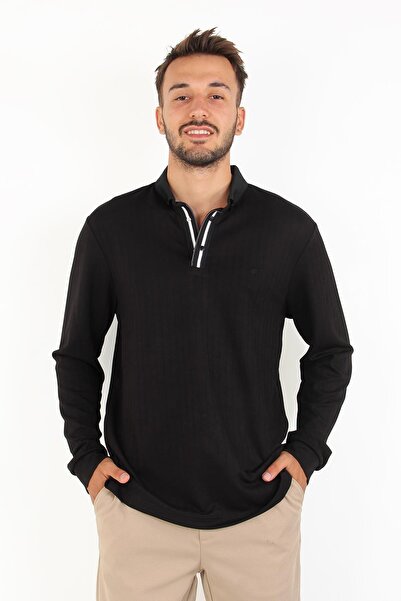 Mckanzie 4447 Osho Çizgi Desen A. Μακρυμάνικο με λαιμόκοψη