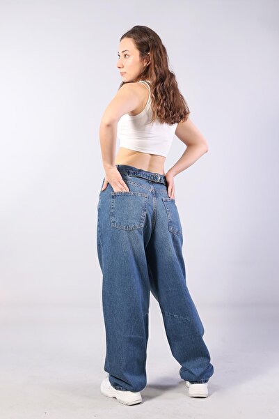 Mckanzie 388 Belt Buckle Baggy Pants