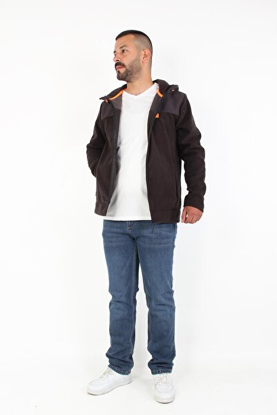 Mckanzie 6044 Hooded Zippered Fleece Coat