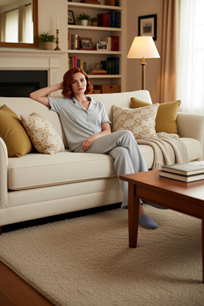 PayBuy Γυναικεία σετ βαμβακερών πιτζάμες με μοτίβο λεοπάρδαλης κανονική εφαρμ...