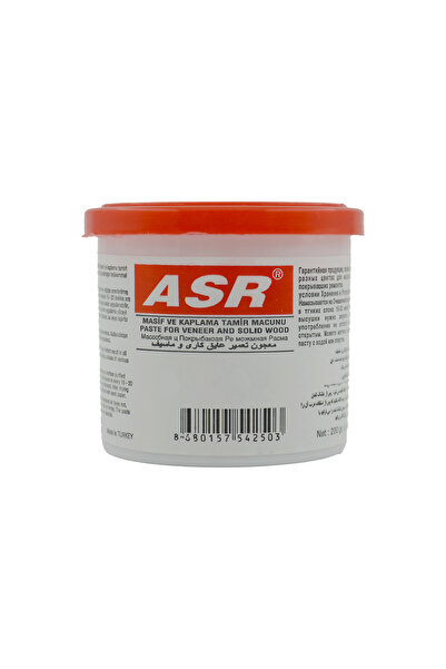 ASR Ahşap Mobilya Masif ve Kaplama Tamir Macunu 200 gr Wenge