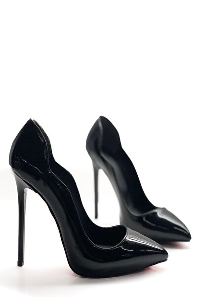 HAYYSHOES Stiletto Gizli Platformlu Love Topuklu Ayakkabı