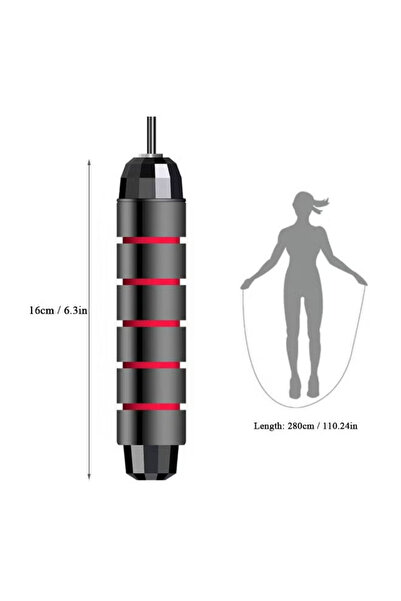 Primo Plus Adjustable Skipping Rope 17x4x12cm
