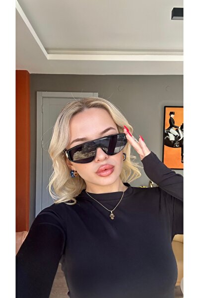 Angel Eyes New Season Stylish Design Black Frame Black Glass Vintage Unisex Sunglasses