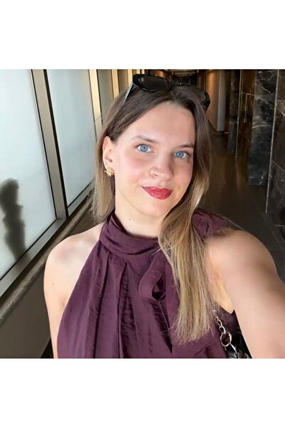 MODA 14K Gold Tone Zirkon Taşlı Çiçek Model Kadın Çelik Küpe – Hediye Paketli Şık Tasarım