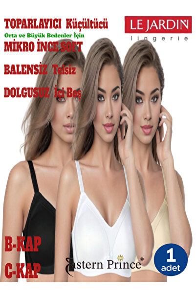 Le Jardin Toparlayıcı Küçültücü Sütyen Mikro İnce Soft Balensiz Telsiz Dolgus...