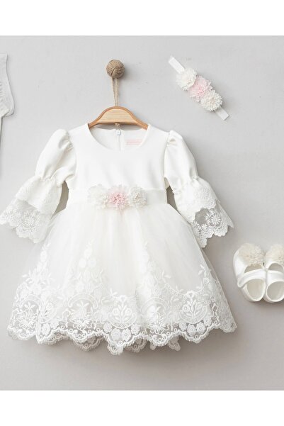 Mert Baby طقم ميموزا الفاخر المكون من 4 قطع مزين بالزهور، مصنوع من القطن بنسب...