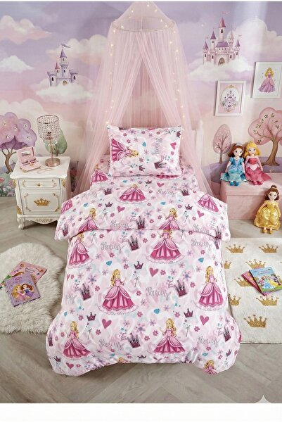 karanihome Single Princess Pattern Duvet Cover Set 1 Pillowcase