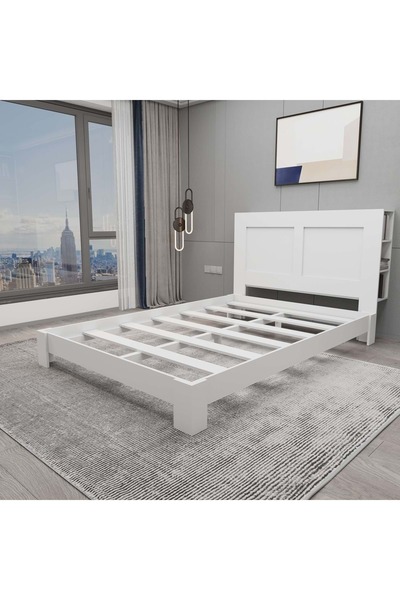renazzo mobilya My Chapter Çok Amaçlı Başlıklı MDF Karyola