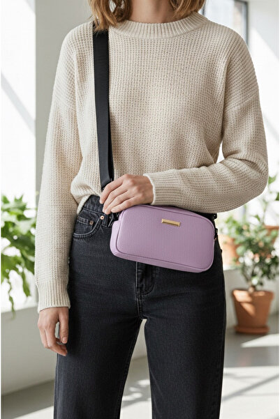 Mazel Design 175 Elegant Textured Premium Crossbody Women's Bag with Adjustab...