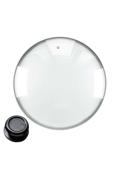 Universal 24 Cm Metal Çerçeveli Tencere Ve Tava Kapağı