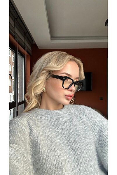 Angel Eyes Black Cornered Bluelight Protection Computer Glasses – Uv400 Protection