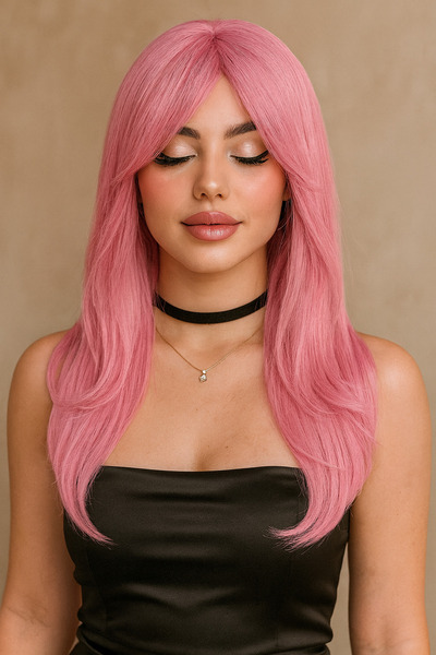 8 Kadına Dair Herşey TR'de TEK VİP16 Serisi Ombreli Kat Kesimli Peruk