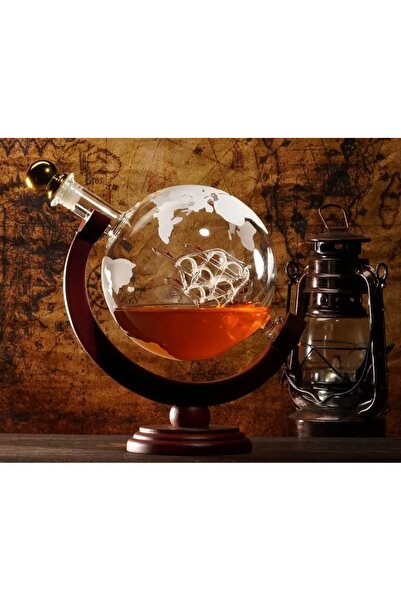 Genel Markalar 850 ml Viski Dekanter seti (2 bardak ve dekanter)