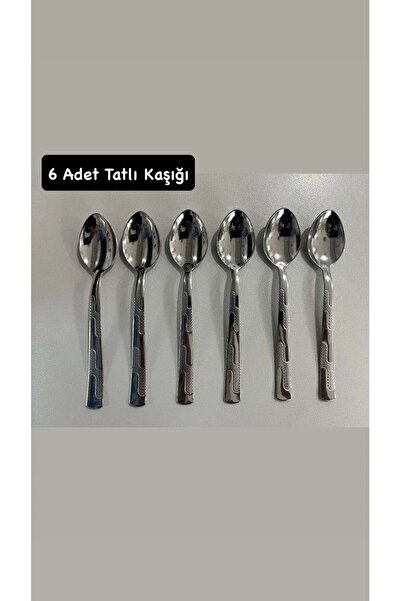 Doğuş Mutfak Tatlı Kaşık 6 Lı 1,5 ml Kalın