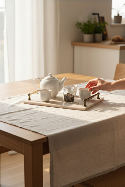 Akayev Travertine Rustic 30X20 cm Tray