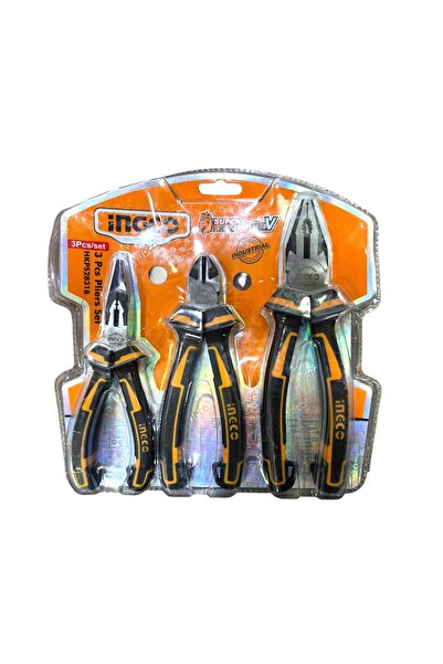 Ingco Hkps28318 Üçlü Pense Seti Pense 180 Mm