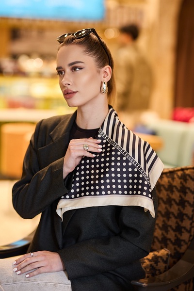 D scarf City Shine Women's Scarf Bandana V2