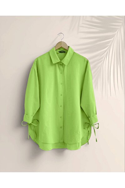 Modamorfo Long Back Shirt with Lace Up Sides