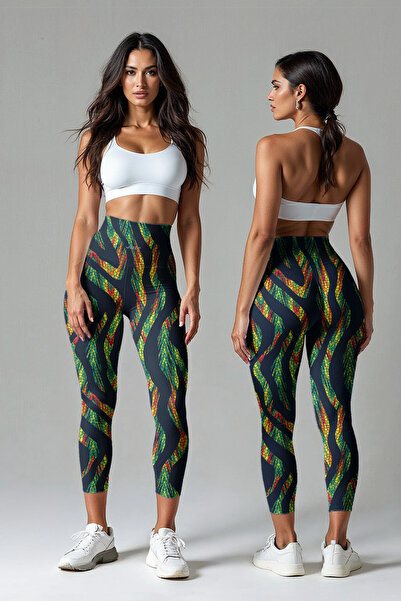 JOLT Γυναικείο μακρύ κολάν με σχέδιο Μοντέλο No: 013