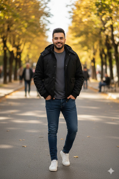 ATLIHAN ERKEK KISA GABARDİN MONT 2405