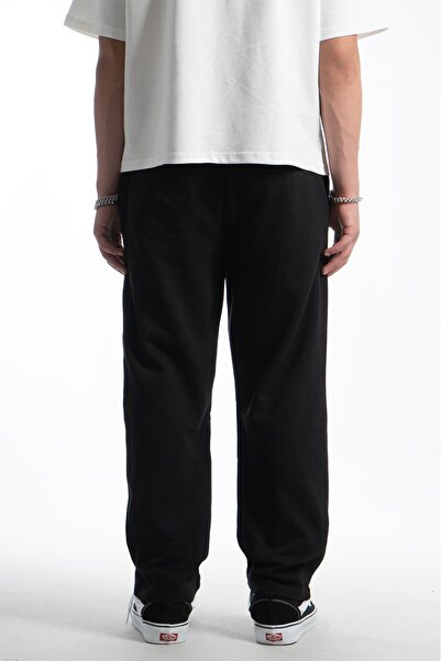 No Future Men's Black Jogger Sweatpants Th1012Sy