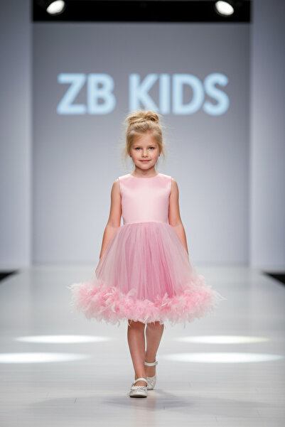 zühre balaban Ροζ φόρεμα για κορίτσια Tutu